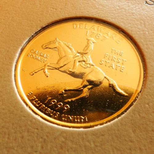 Gold-Coins-Set-Quarters-In-Album